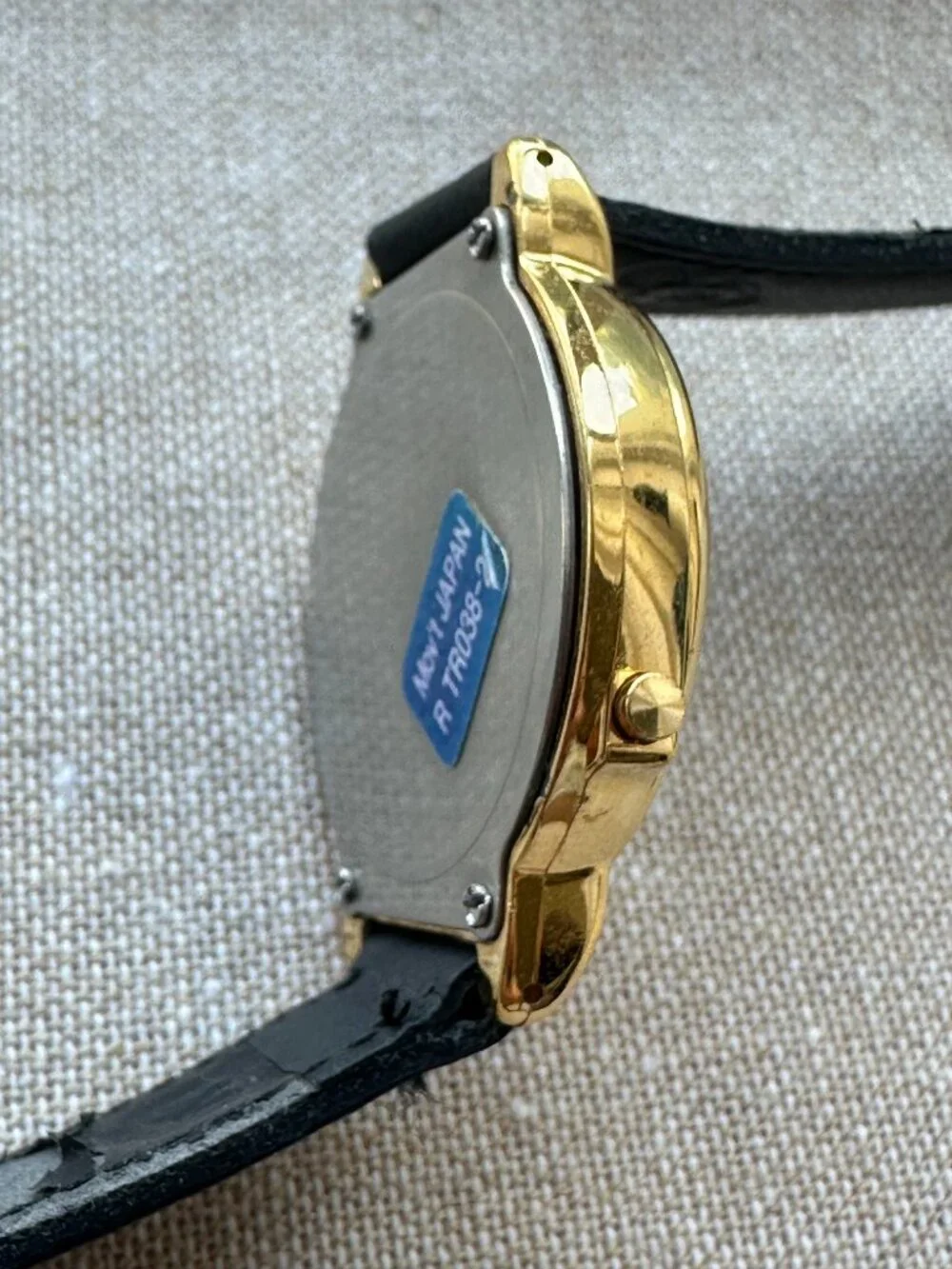 1990's Original Mickey Mouse Lorus Watch by Seiko (Santa Mickey)